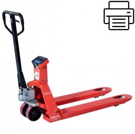 Waagehubwagen BFC6-8• MIT DER DRUCKER