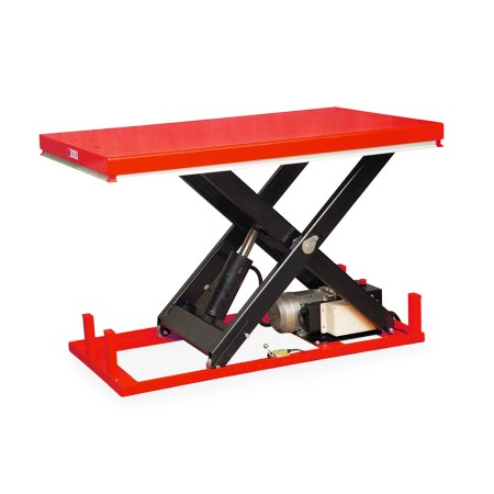 Scherenhubtisch PIW8s, Tragfähigkeit 4000kg, Hub 1010mm, Tischgrösse 1700x1200mm