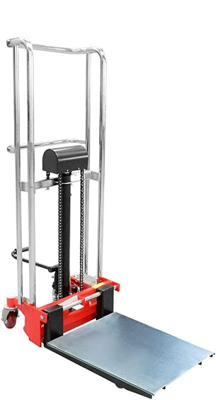 Hochhubwagen PSO411s, Tragfähigkeit 400kg, Hub 1100mm