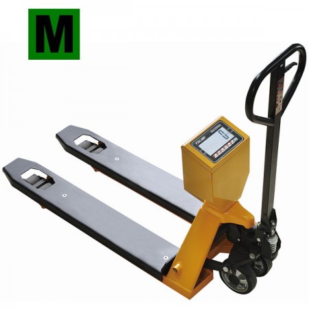 Palettenhubwagen BFC6-7-LS-m • MIT GEWICHT KALIBRIERT