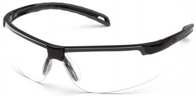 Číre ochranné okuliare s anti-scratch a anti-fog úpravou, UV filter