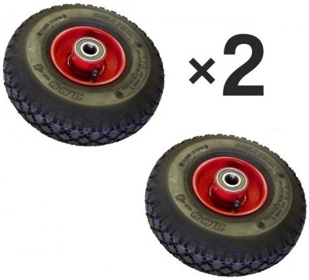 2× Bantamrad BAN 260 04B • für Sackkarren