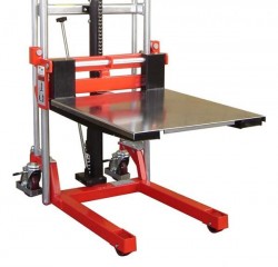 Hochhubwagen PSO411s, Tragfähigkeit 400kg, Hub 1100mm