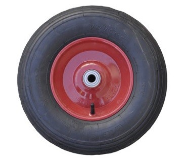 2x Profesjonalne nadmuchiwane koło bezdętkowe BAN 300mm 04B • do wózka taczkowego