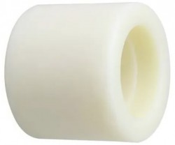 4× Nylonowa rolka widłowa 80x70 mm + 8× Łożysko • do wózka paletowego