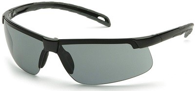 Kouřové ochranné brýle s anti-scratch a anti-fog úpravou, UV filtr