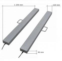 Ližinové váhy na palety do 0.6t • NASTAVITELNÉ