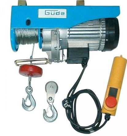 Elektromos sodronyköteles emelő GSZ 300/600kg • ELEKTROMOS