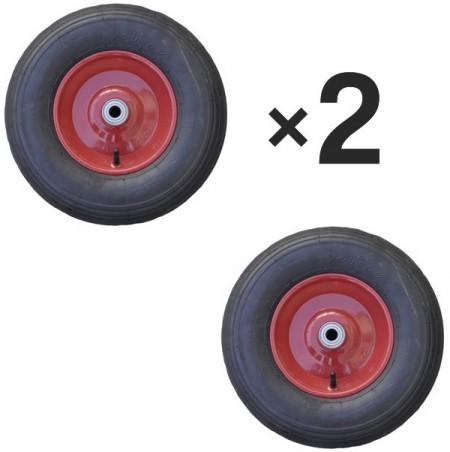 2x BAN300mm 04B professzionális felfújható kerék•malomkocsikhoz