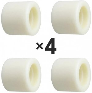 4x 80x70 mm nejlon kerék • raklapkocsikhoz